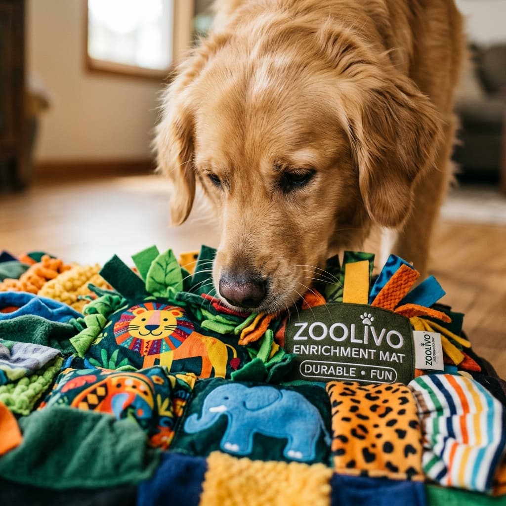 What Is a Snuffle Mat? Zoo Enrichment for Your Dog at Home