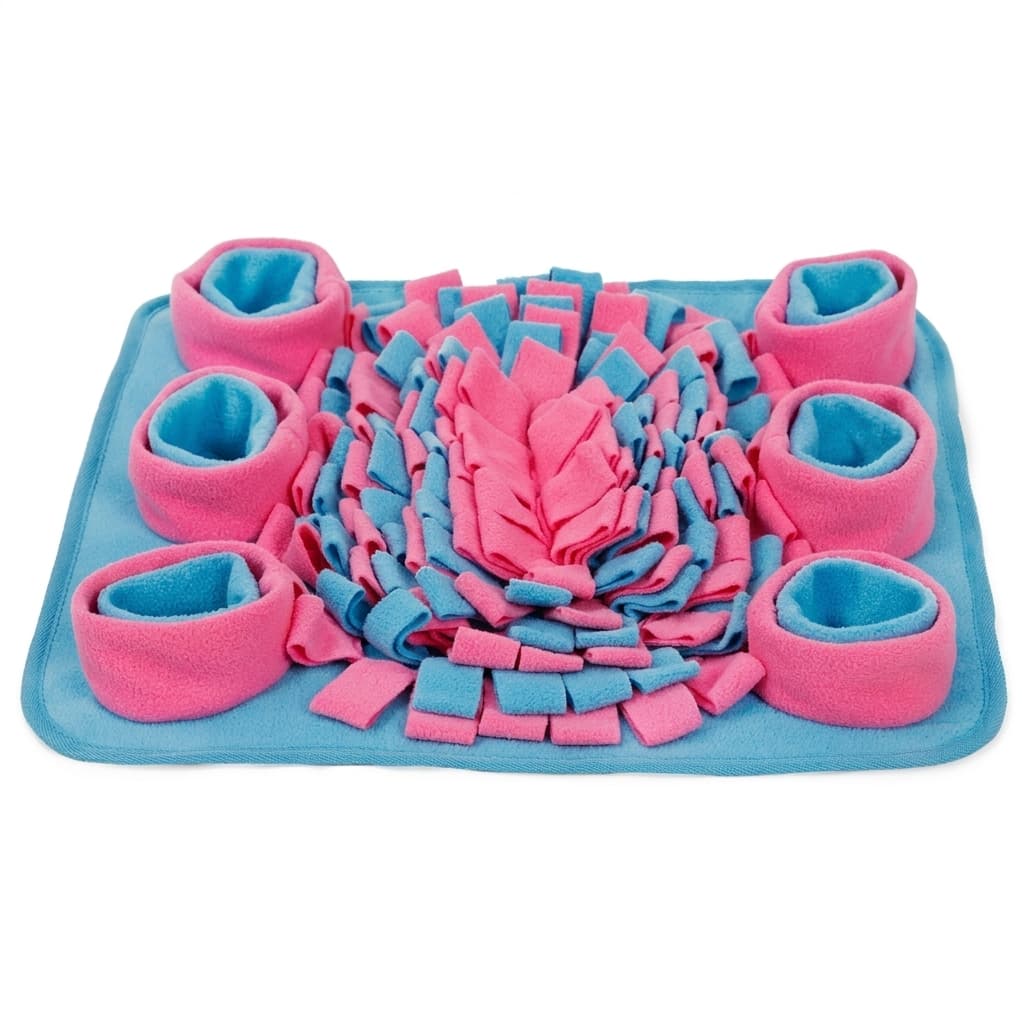 Chenille Mat — Spiral center zone