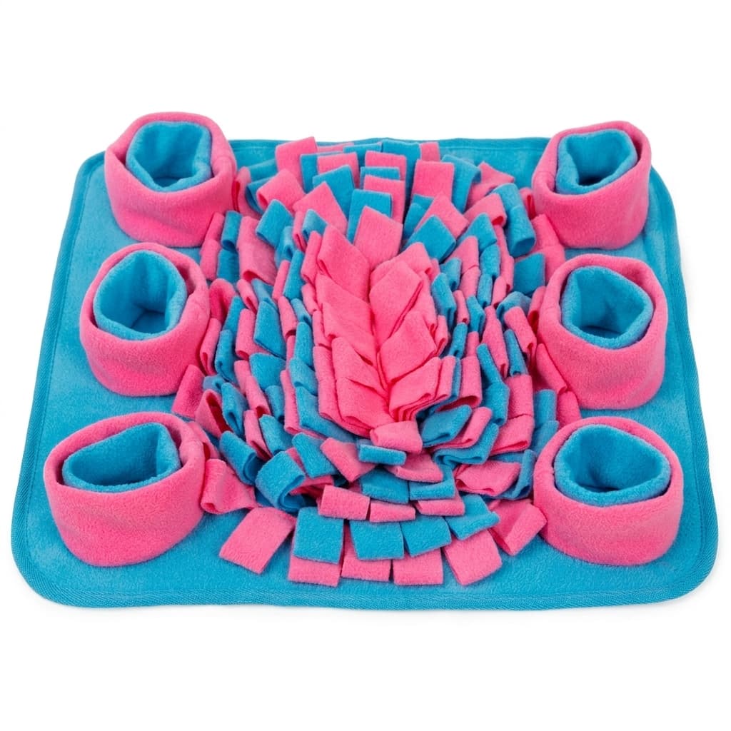 Zoolivo Chenille Mat — Corner tunnel pockets